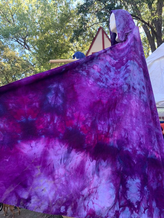 Cloak, Linen- Drunken Amethyst