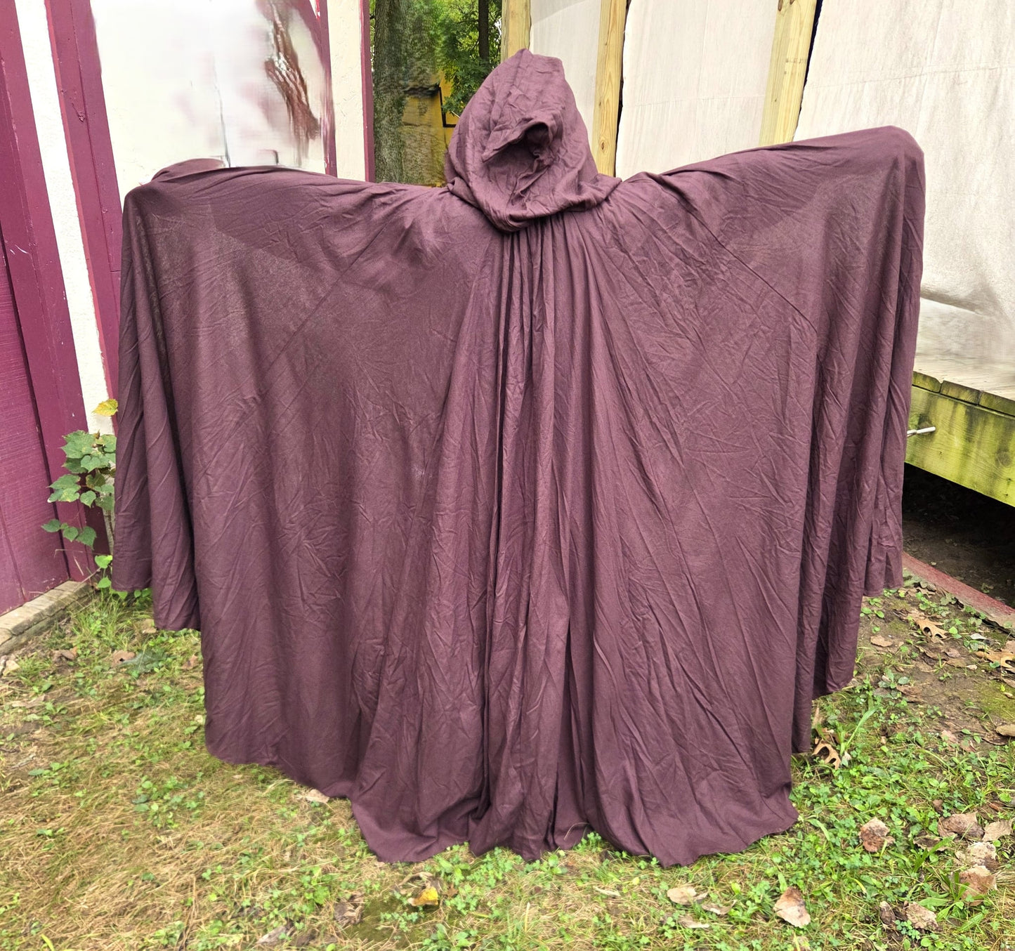 Cloak, Linen- Brown