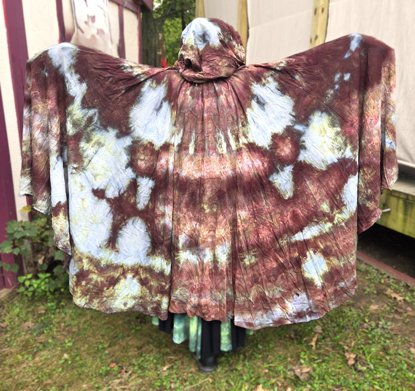 Cloak, Linen- Moss Agate